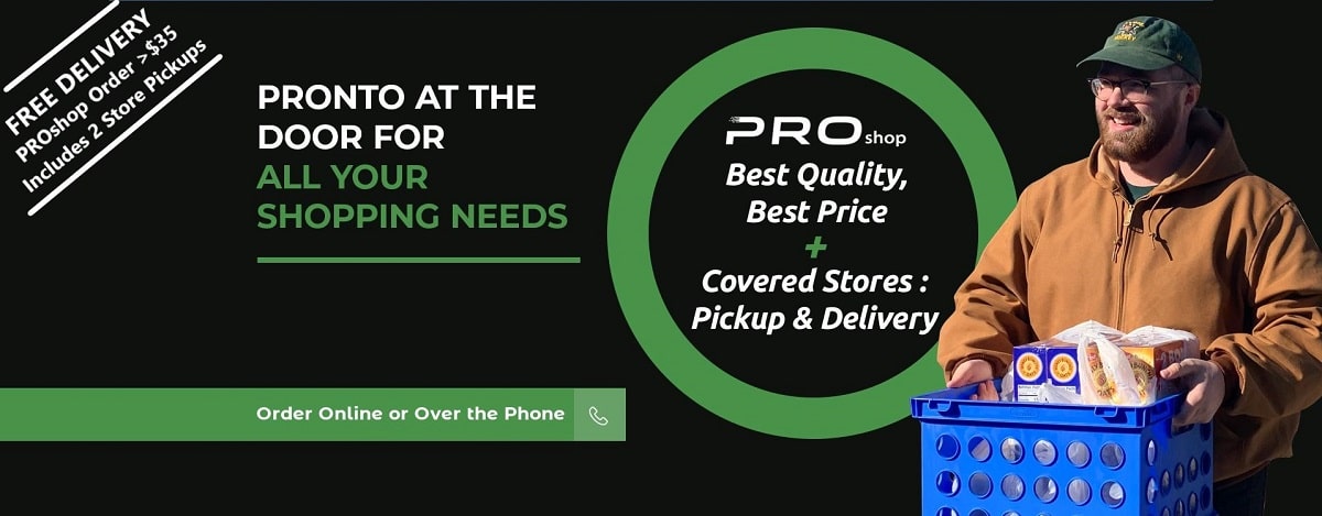 Pronto Home Delivery provides for all shopping needs